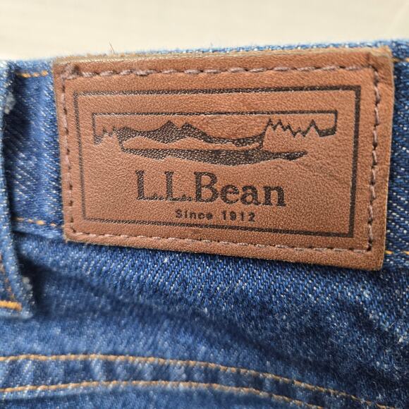 L.L. Bean Natural Fit Straight Jeans Men's 34x29 - Picture 11 of 13